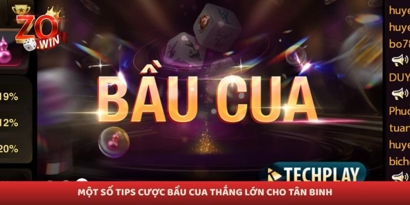 Một số tips cược bầu cua thắng lớn cho tân binh