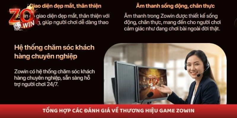 Tổng hợp các đánh giá về thương hiệu game Zowin